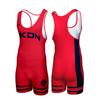 Pánský wrestlingový dres Kompresní atletický top Posilovna Trénink Vzpírání MMA Běh Rychleschnoucí Spandex Lycra