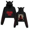 VINLAND SAGA: Thorfinn Women's Cat Ear Cropped Hoodie