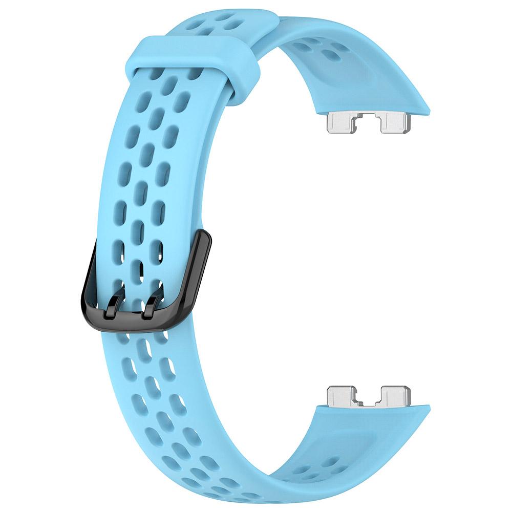 Breathable Silicone Wristband Strap For Huawei Band 8 9 10 Bracelet Watchband