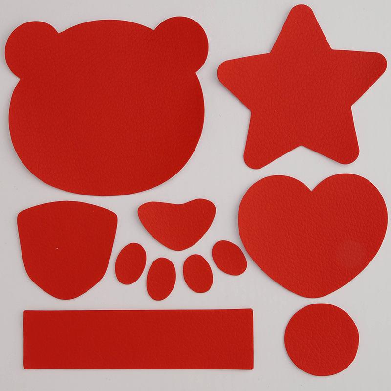 Selbstklebender Bär Kunstleder Reparaturflicken für Sofa- oder Zigarettenbrand-Schäden