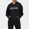 Adidas Neo Casual Sports Pullover Hoodie Women Tops Black DZ7595