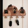 Originality Wall Mounted Key Holder Cat Entrance Storage Rack Cute Entryway Hooks  Office