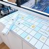 Enhanced Waterproof Kitchen Stove Wallpaper - Oil, Heat, and Moisture Resistant Self-Adhesive Sticker