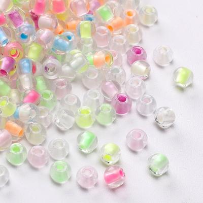 100Pcs Glass Seed Bead 4mm Light Variable Series For DIY Bracelets Necklaces Jewelry Making