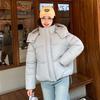 Women’s Short Detachable Hood Windproof Thicken Warm Winter Puffer Jacket