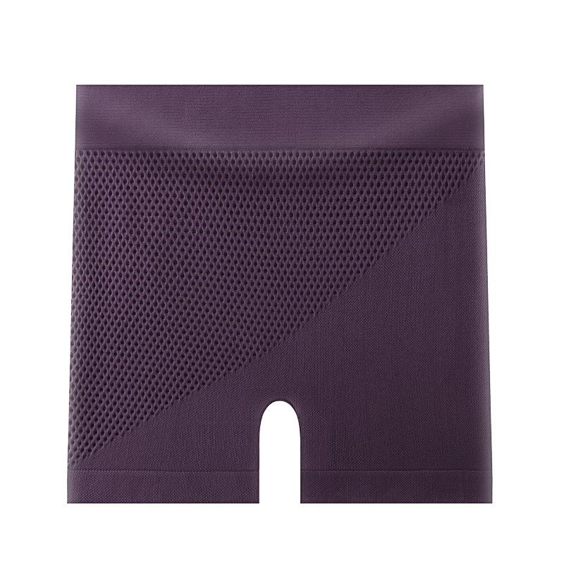 JYL Seamless High Elastic Boxer Briefs Breathable Hip Covering Shorts