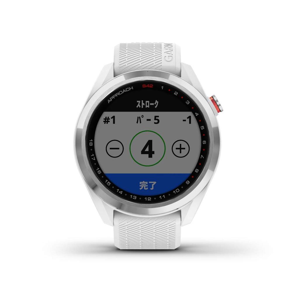 Garmin Golf Navigation GPS Approach S42 White Japanese Small [Genuine Product] 010-02572-21