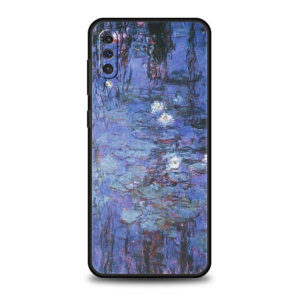 Claude Monet Impressionist Case For Samsung A15 A13 A51 A71 A41 A31 A21S A03S A05 A12 A32 A52 A22 A23 A25 A33 A53 A73 5G Cover