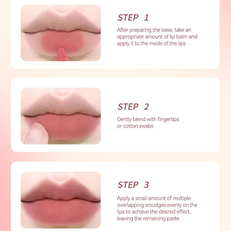 HERORANGE Air Cheese Velvet Lip Tint — Matte Finish, Skin-Tone Enhancing, Long-Wearing, Highly Pigmented,
