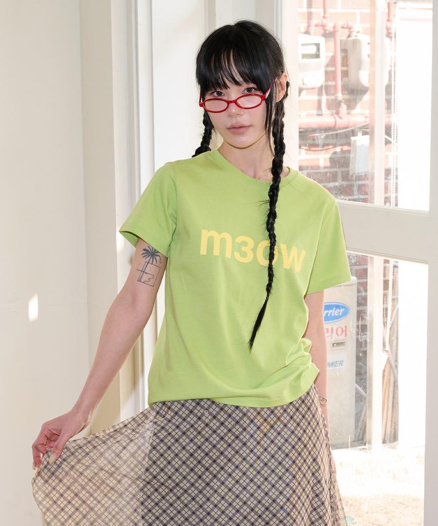 Isjabaibeu M3Ow Slim T Shirt - Green