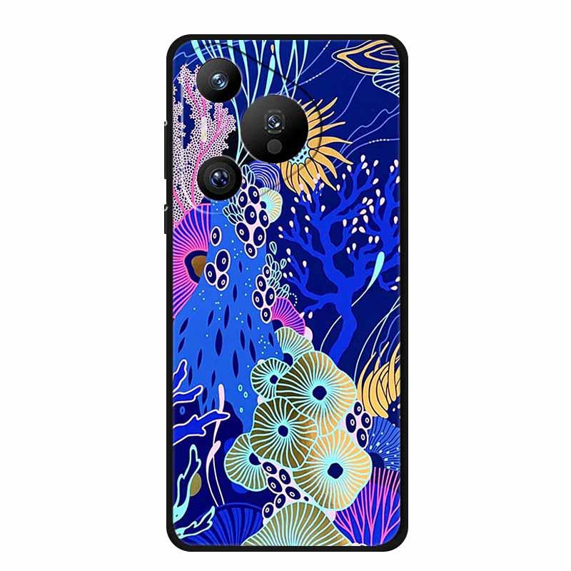 Huawei Pura 70 Pro Embossed Color Painting Phone Case with High-Grade Texture - 1 Piece.