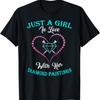 Just Girl With Diamond Painting For Diamond Painting Lover T-Shirt