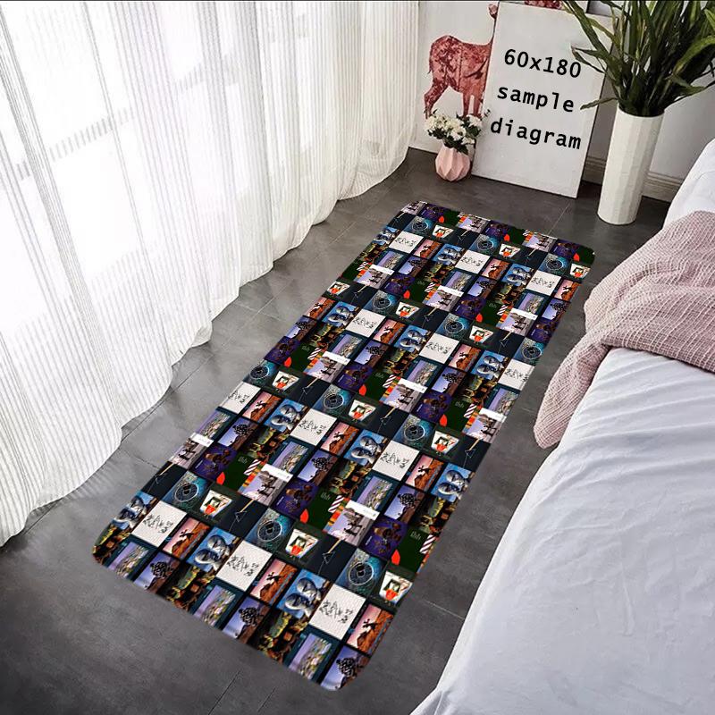 Floor Mat Non-slip Foot Rug for Entryway Royal Hallway Carpet Enfields Kitchen Water Absorbed Rugs Ideal Bedside Mats Home Decor