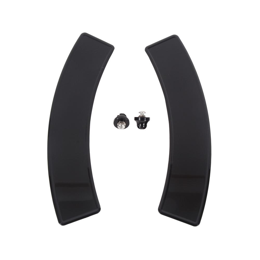 Customized Aluminum Front Mudguard Number Plate Double-Sided View Cafe Racer Retro Mmotorcycle Refit Universal