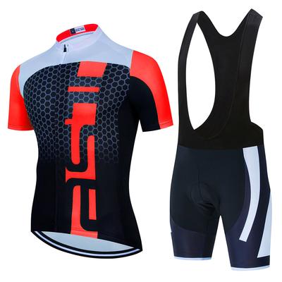 Pánská týmová cyklistická dresová sada Letní oblečení MTB cyklistický dres Maillot Ropa Ciclismo Hombre Prodyšný Rychleschnoucí Cyklistický oblek