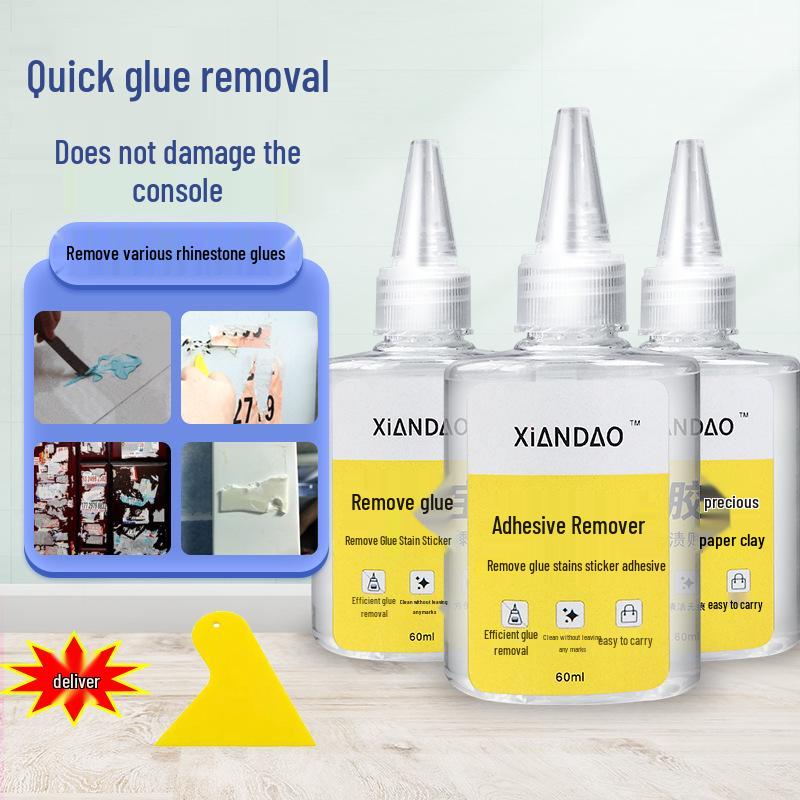 Concentrated Adhesive, Tar, and Asphalt Remover - Strong Degumming Cleaning Agent for Cars