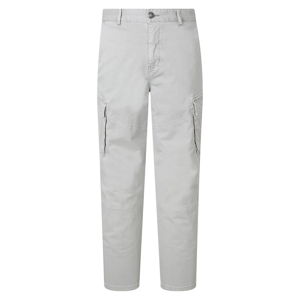 BUCKAROO Men'S 32-Count Garment-Dyed Cargo Pants Light Grey