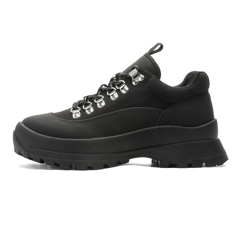 

New spring hiking shoes men s height increase versatile breathable board shoes couple non-slip outdoor hiking shoes men's size 38