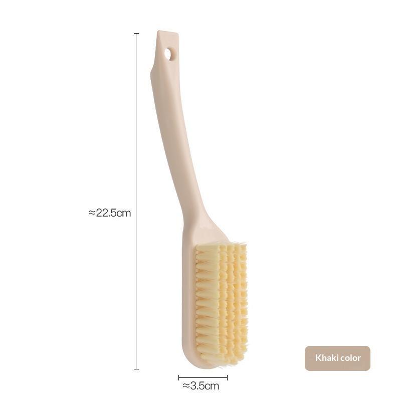 Non-Slip Long Handle Soft Bristle Cleaning Brush 1Pcs Gentle Scrubber for Laundry Shoe Washing Bathtub Tile Cleaning