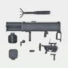TOMYTEC GeoColle Combat Weapons Series DCML04 Launcher Set A NON Scale Plastic Model 326694
