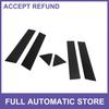 Car Door Pillar Window Trim for Dodge Charger 2006-2010 Black