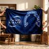 Rangers Fc (14) Personalized Name Blanket Soft Cozy Gift for Sofa Bed Couch Home Decoration
