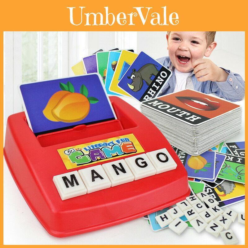 Engaging Educational English Spelling Alphabet Letter Game For Kids Learning Fun
