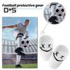 Mini leggbeskyttere for fotball EVA-demping Anti-kollisjon leggbeskyttere Leggbeskyttelsesutstyr for fotballtreningskonkurranser