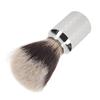 Nylon Beard Foam Brush Rich Lather Prevent Slip Alloy Handle Debris Removal Ergonomic Beard