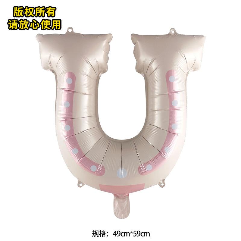 

Фестиваль скачек Тематический воздушный шар Вечеринка Жеребец Западный ковбой Фестивальные сапоги Шляпа Подкова Алюминиевая фольгированная пленка Воздушный шар Сценическое украшение U-shaped pink horseshoe balloon