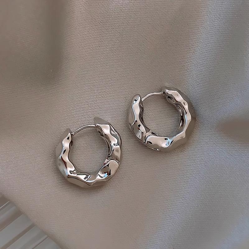

Women s High-end Sensory Earrings with Ear Loops 1 pair of earrings срібний