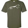 Uffington White Horse Chalk Drawing Prehistoric Hill Figure T Shirt