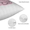 Rabbit Asamimichaan Cute Asamimi Square Pillow Case Polyester Decorative Pillow Fashion Pillowcase