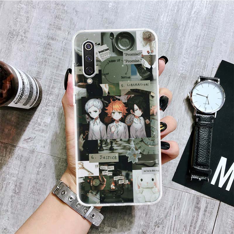 

Чехол для телефона с аниме «Обещанный Неверленд» для Xiaomi Redmi Note 10 9 8 11 Pro 11T 11S 10S 9S 9A 9C 9T 8T 8A 7 7A 5 с художественным узором Redmi Note 10 5G