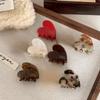 New Year French Love Grip Vintage Acetic Acid Hairpin Female Style Versatile Side Clip Hairpiece