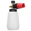 Pressure Washer Foam Cannon Wide Neck Adjustable Nozzle Foam Gun for Car Washing 14in Quick Plug