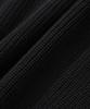 KNITTED [Nitied X Fashion Planet] Cotton Waffle Round Knit Black