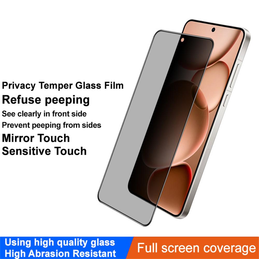 IMAK For Oppo Find X8 Ultra 5G Anti Peep Tempered Glass Screen Protector Full Coverage