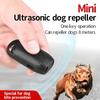 Repellente Ultrasuoni Portatile per Cani Gatti Antibark 180mah Ricaricabile 23-40khz Lunga Distanza Con Luce Flash Deterrente Strumento da Esterno