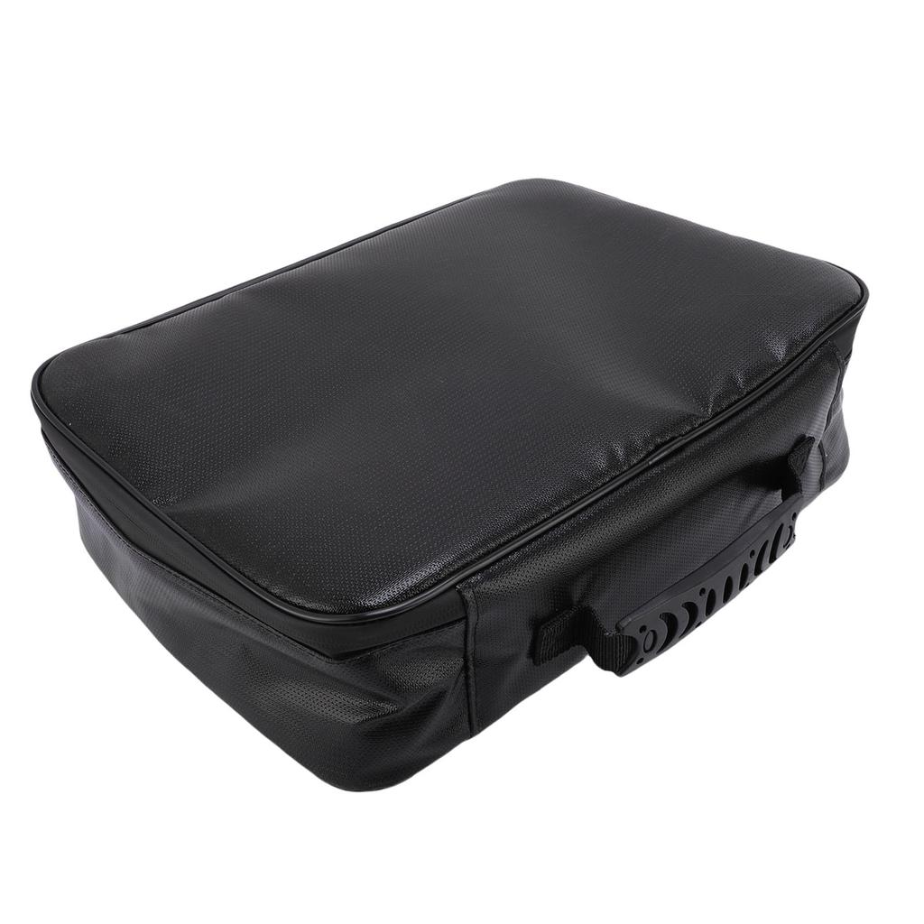 Fireproof Document Bag with Lock File Hard Case Portable Home Travel Safe Storage for Important Documents Files