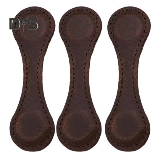 3 Stück magnetische Lesezeichen aus Kunstleder im Vintage-Stil, kompakte Größe, Ersatz-Lesezeichen für Studenten, Lesezubehör