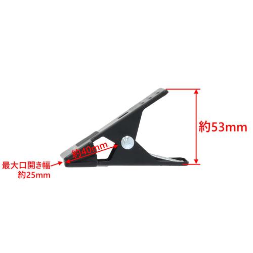 Takagi Spring Clamps, 50mm, Pack of 3, for Woodworking, Carpentry, Temporary Fastening, General Crafts, and Bag Closures