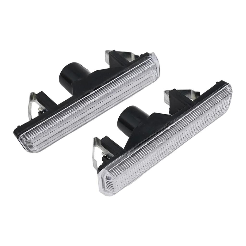 2Pcs Front Turn Signal Lamp Side Marker Light For BMW 7 Series E38 95-01 Auto Left & Right Daytime Driving Lights Car  Accessory