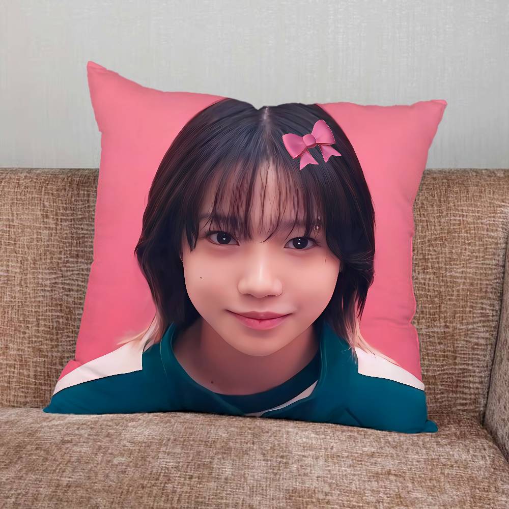 Actress Jo Y-Yuri Yu Ri Pillow Case For Home Bedroom Car Office Decoration Living Room Sofa Cushion Cover Suitable