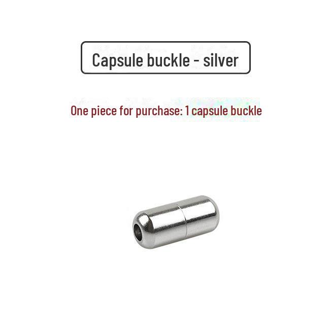 Hot-Selling Metal Capsule Shoelace Buckle - No-Tie Shoe Accessory