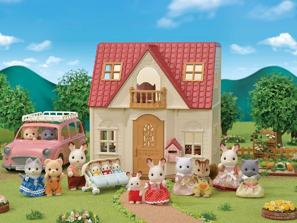 Sylvanian Families House First Sylvanian ST Mark Certified Toy Dollhouse for Ages 3 and Up by Epoch [My Families] DH-08