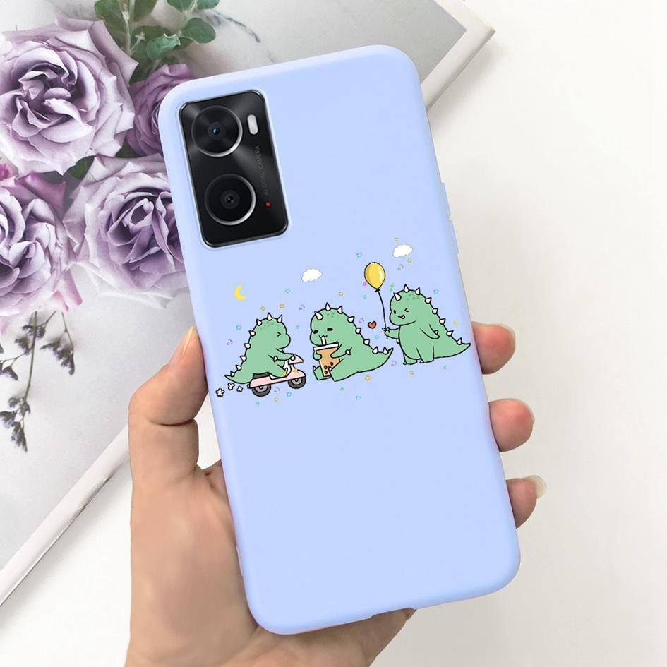 For OPPO A76 A96 4G Case CPH2333 CPH2375 Phone Case Fashion Flower TPU Soft Silicone Cover For OPPO A36 A 76 A 96 OPPOA76 Fundas