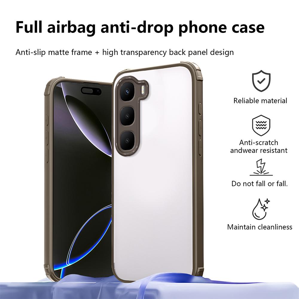 Luxury Shockproof Transparent Phone Case For Tecno Spark 40 Pro Plus Spark 20 40C 20C 30C Camon 40 Pro Go 1 2 Clear Bumper Cover