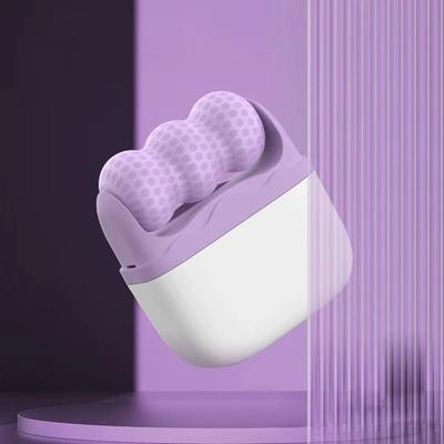 2 In 1 Face Massage Roller W and V Ice Shaping Handheld Ice Roller Double Headed Cold Compress Skin Cooling Massager