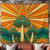 Mushroom Sun Tapestry